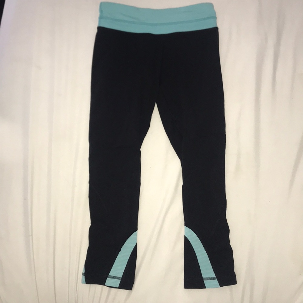 Black Crop Lululemon Pants